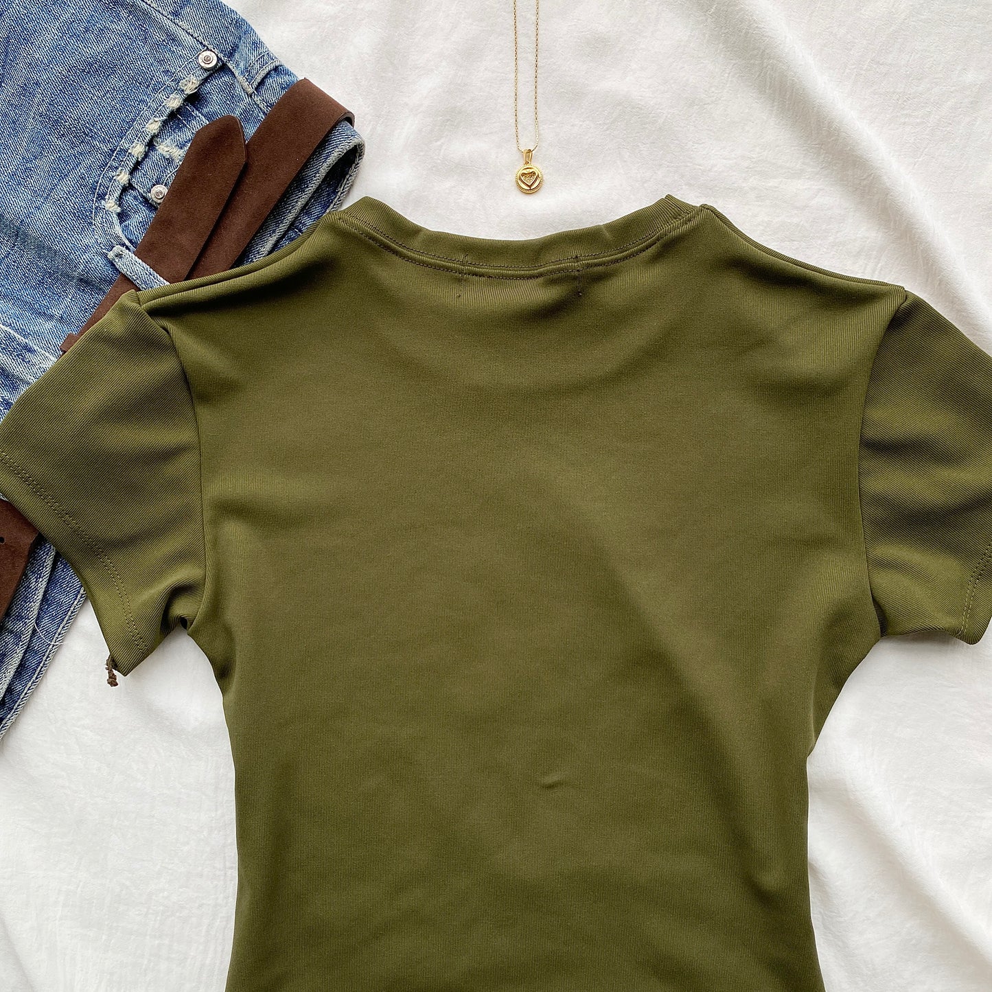 ICE CREAM BABY TEE (Bust : 30-34, Upper Waist : 24-28)