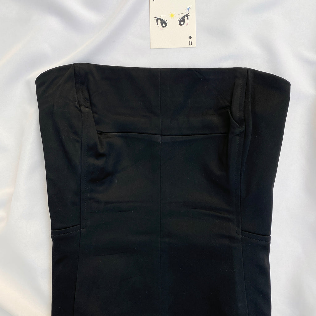 BLACK CLASSIC CORSET (Bust : 32-34, Upper Waist : 28-32)