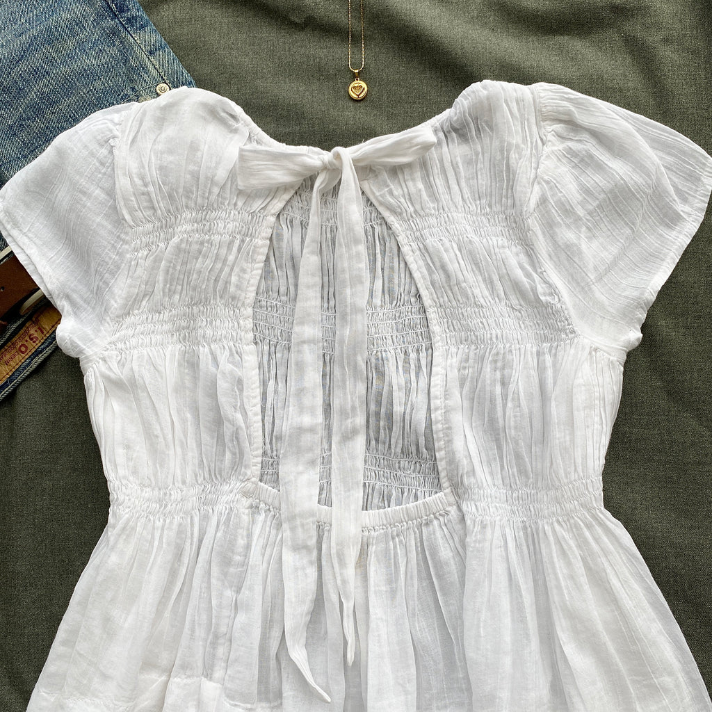 WHITE TOP FROM FREE PEOPLE (Sizes available)