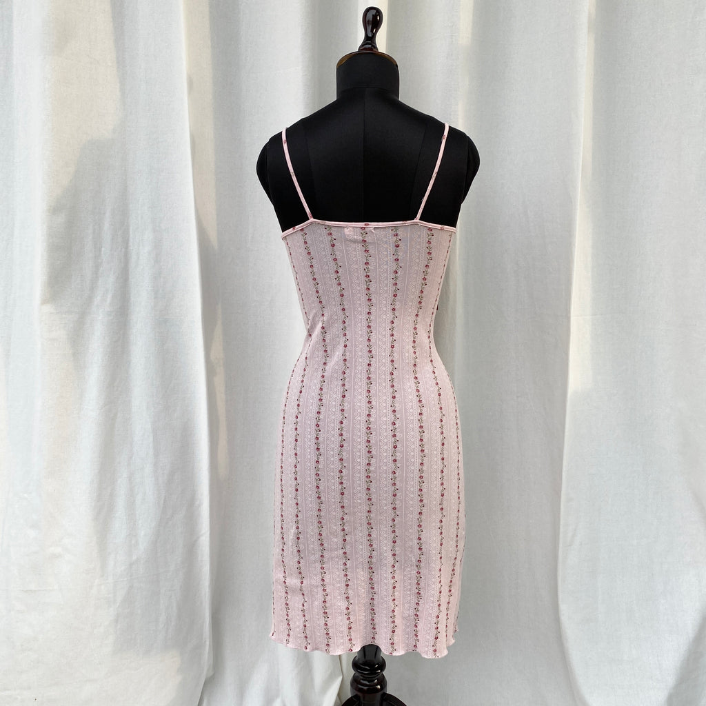 DISTY FLORAL DRESS (Bust : 32-34, Upper Waist : 28-34)