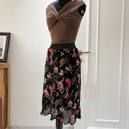 BLACK SKIRT (Waist : 26-32)