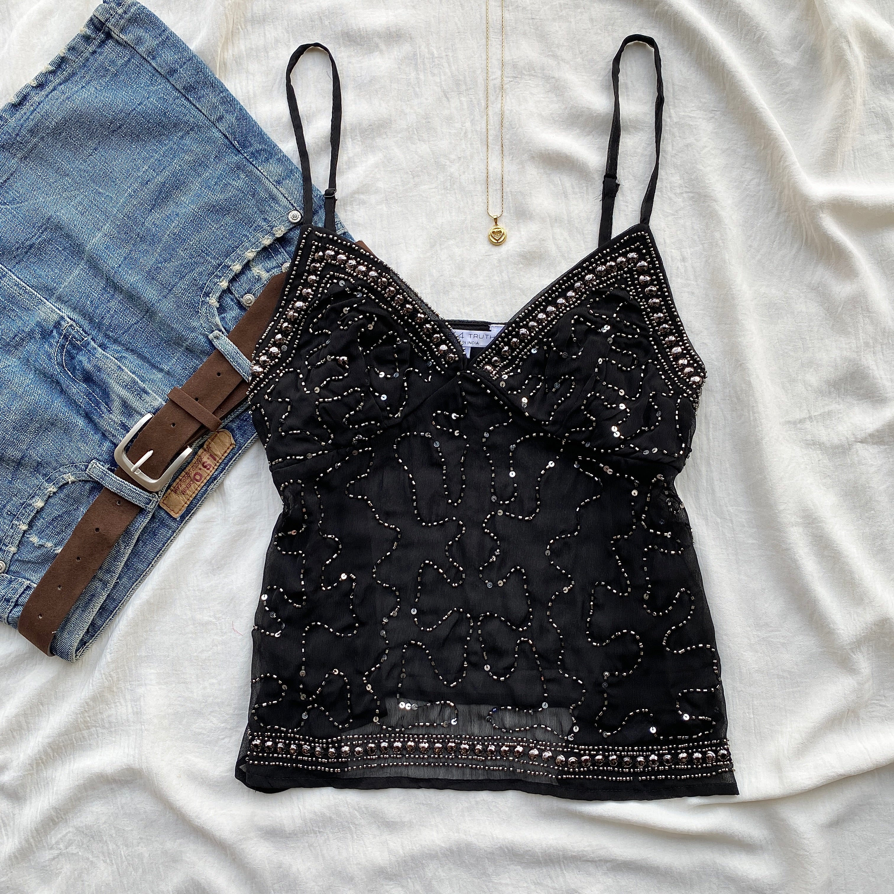 CELESTE TOP in Black (Sizes available)