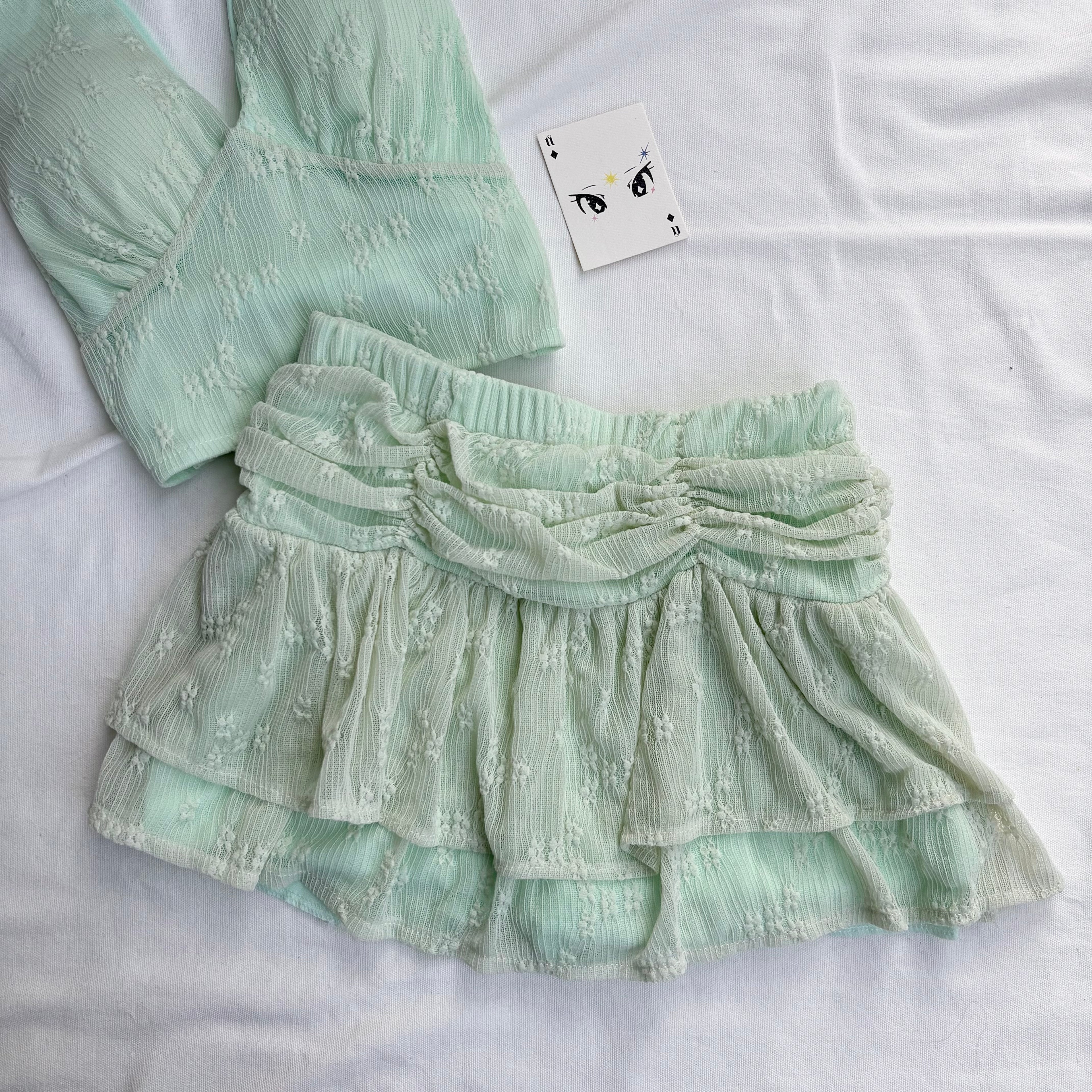 GREEN SET (Bust : 28-32, Upper Waist : 22-28)