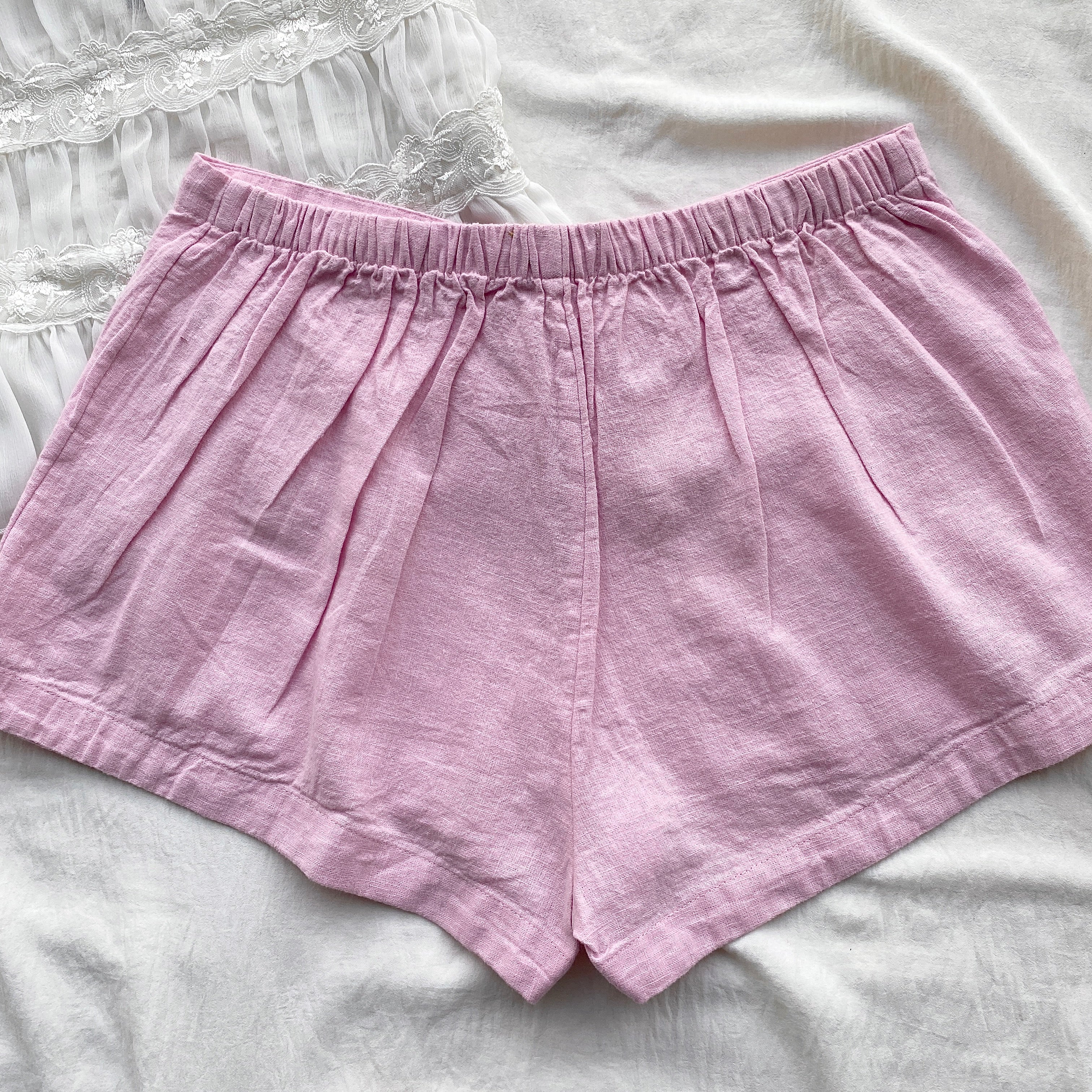 PINK MINI SHORTS FROM FREE PEOPLE (S)