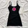 BLACK TANK MINI DRESS  (Bust : 28-32, Upper Waist : 23-26)