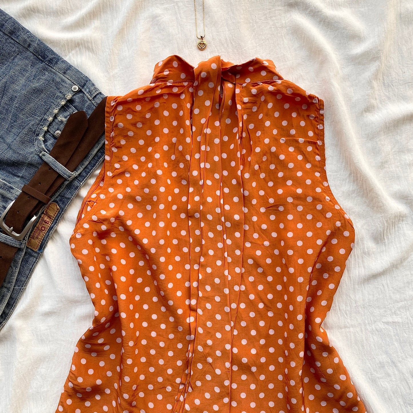 POLKA DOT TOP FROM MANGO (Sizes available)