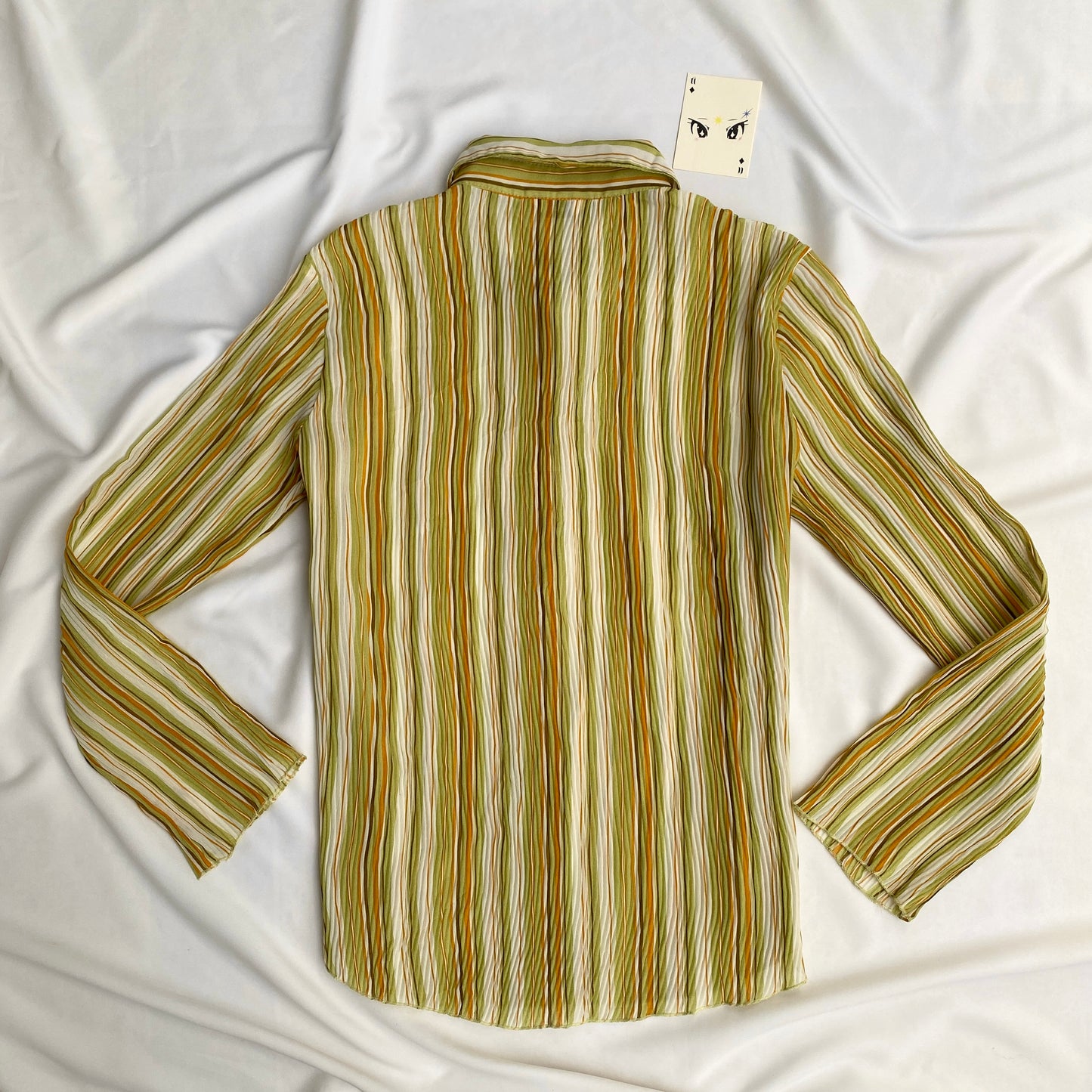STRIPED SHIRT (Bust : 38-44, Upper Waist : FREE)