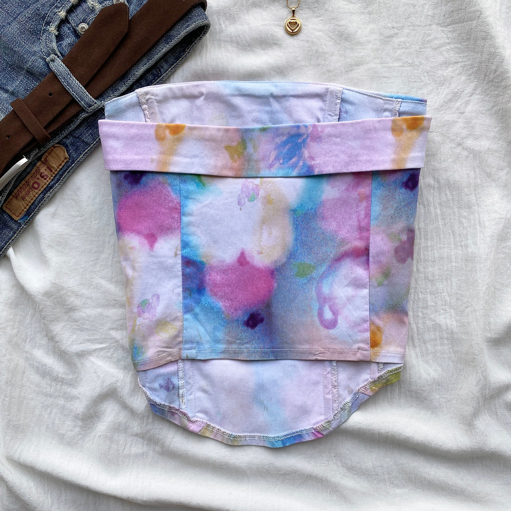 TIE DYE CORSET FROM GLASSONS (Bust : 28-32, Upper Waist : 24-28)