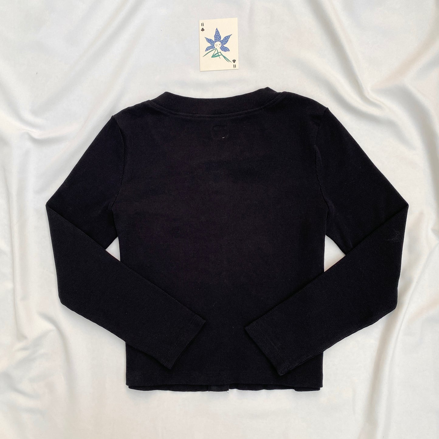 BLACK TOP FROM FREE PEOPLE (Bust : 34-38, Upper Waist : 28-36)