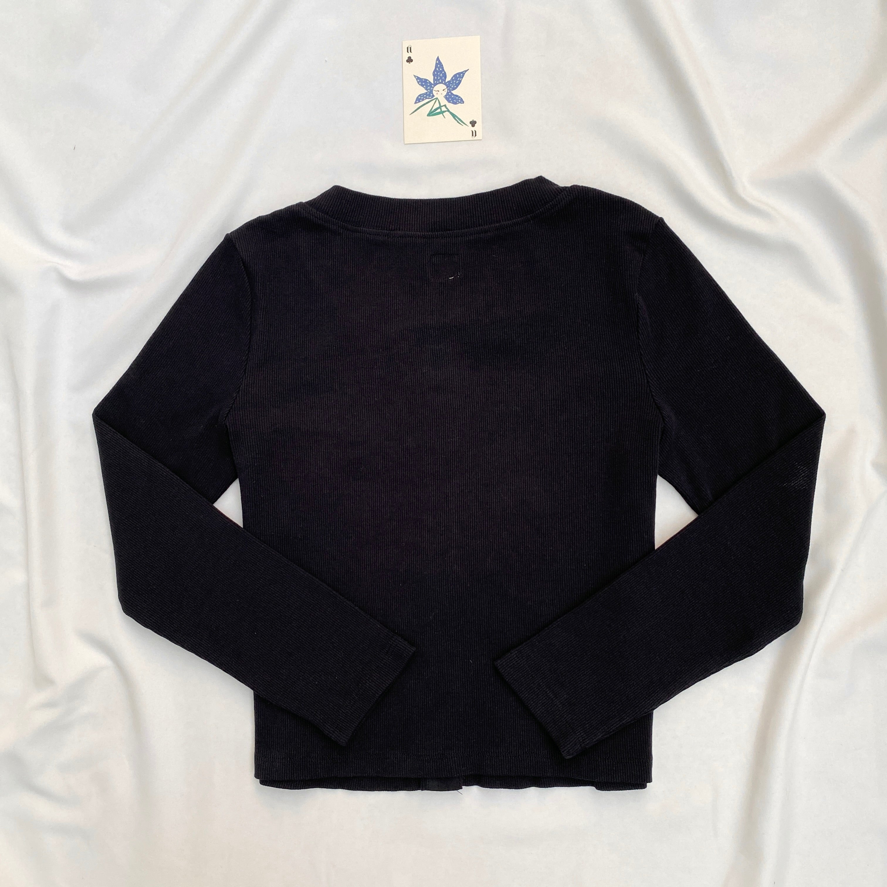 BLACK TOP FROM FREE PEOPLE (Bust : 34-38, Upper Waist : 28-36)