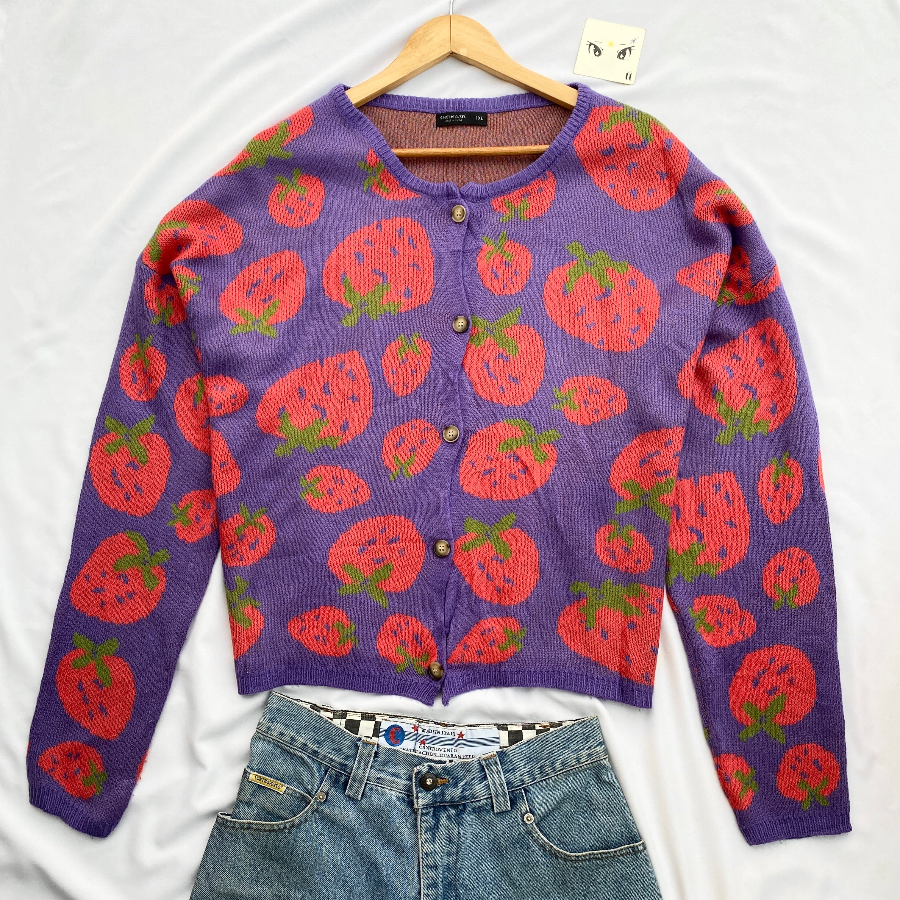 STRAWBERRY 🍓 KNIT (Bust : 52, Length : 25)