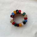 MULTICOLOURED ELASTIC BRACLET