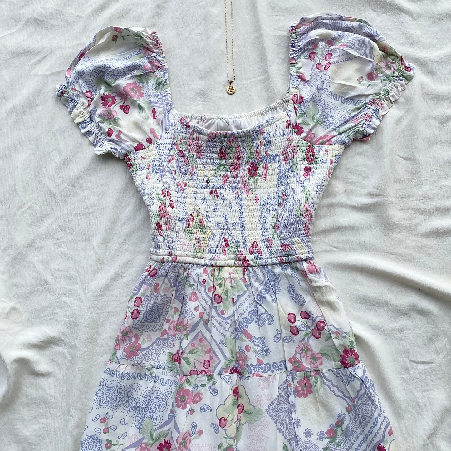 FLORAL PRINTED DRESS FROM COTTON ON (Sizes available)