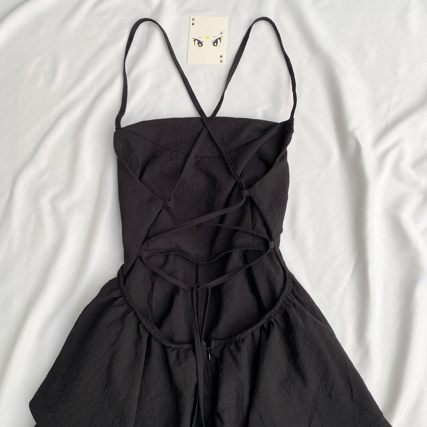 BLACK PLAYSUIT (Bust : 28-32, Upper Waist : 22-26)
