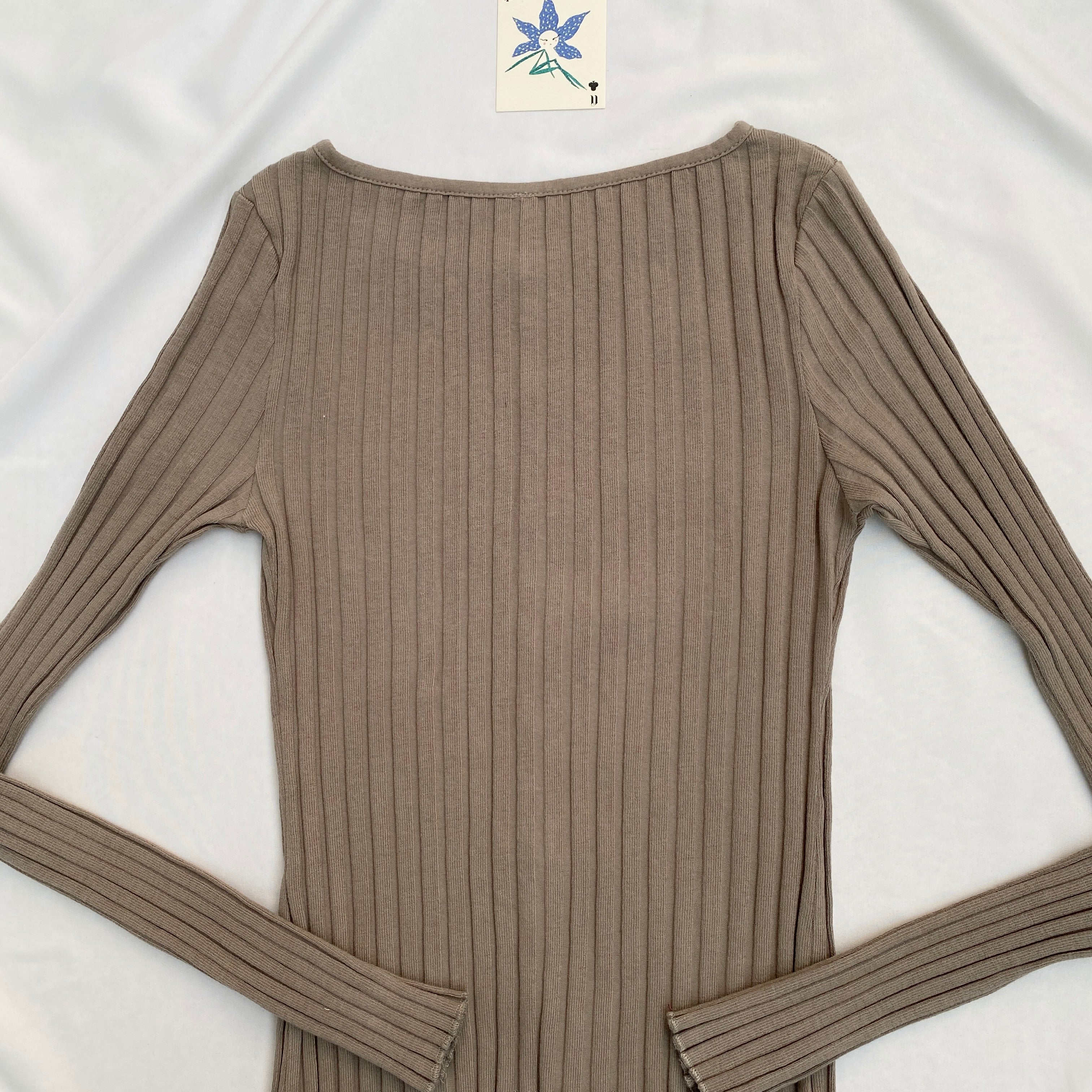 GREY GREEN CARDIGAN FROM FREE PEOPLE (Bust : 30-34, Upper Waist : 24-28)