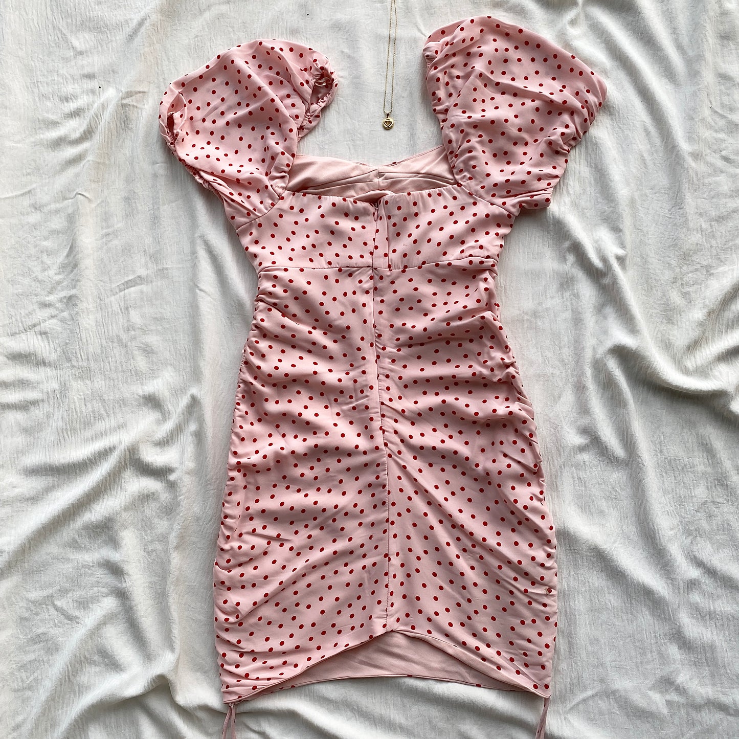 POLKA DOT DRESS FROM ZARA (Bust : 32-34, Upper Waist : 28-32)