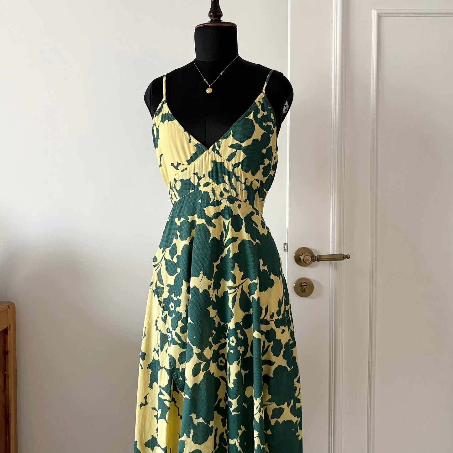GREEN ASYMMETRIC DRESS (Mulitple sizes available)