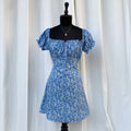 FLORAL DRESS (Bust : 30-34, Upper Waist : 26-32)
