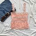 PEACH LACE TOP FROM FREE PEOPLE (Two sizes)