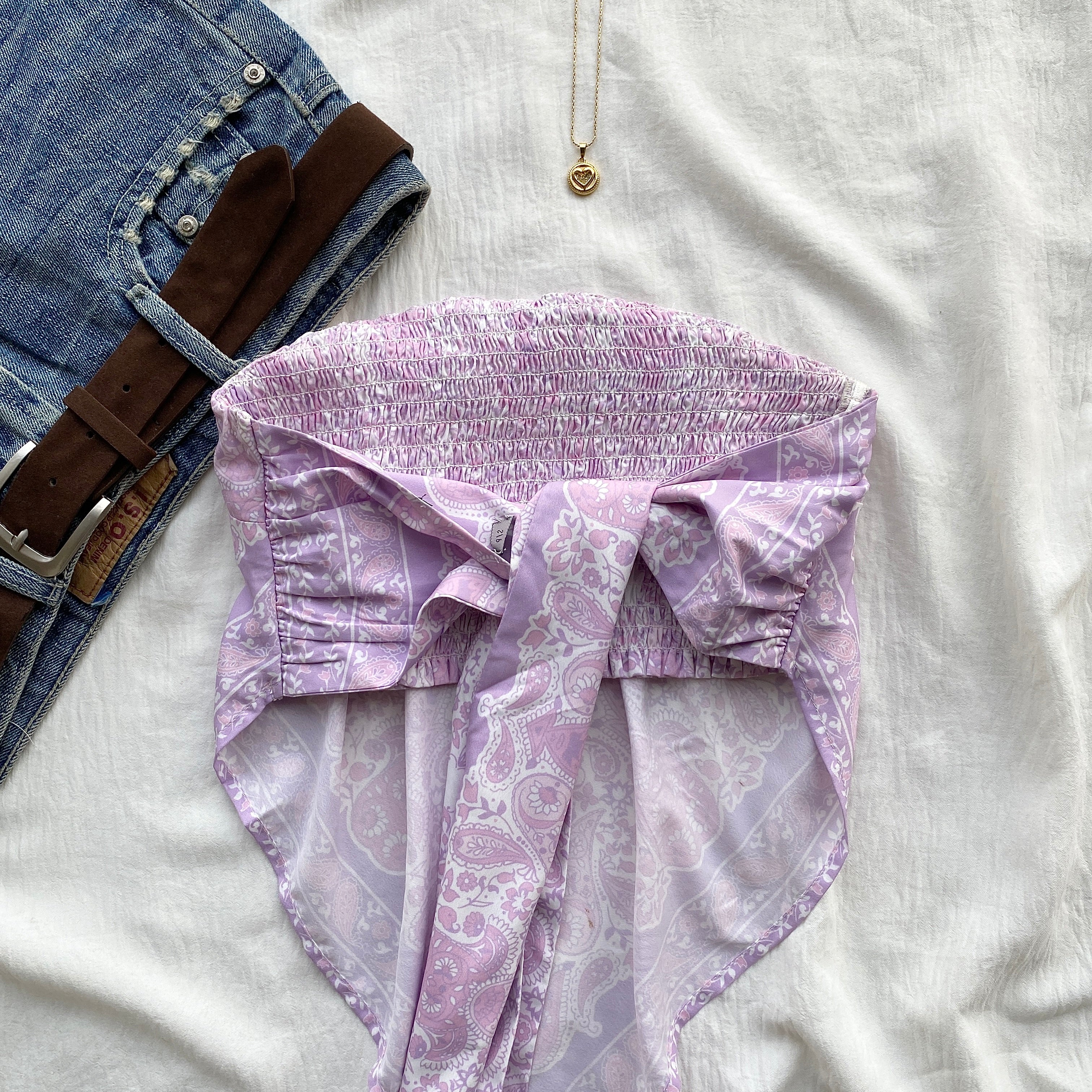 SCARF TOP (Bust : 28-32, Upper Waist : 23-28)