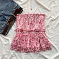 PINK FLORAL TOP (Two sizes)