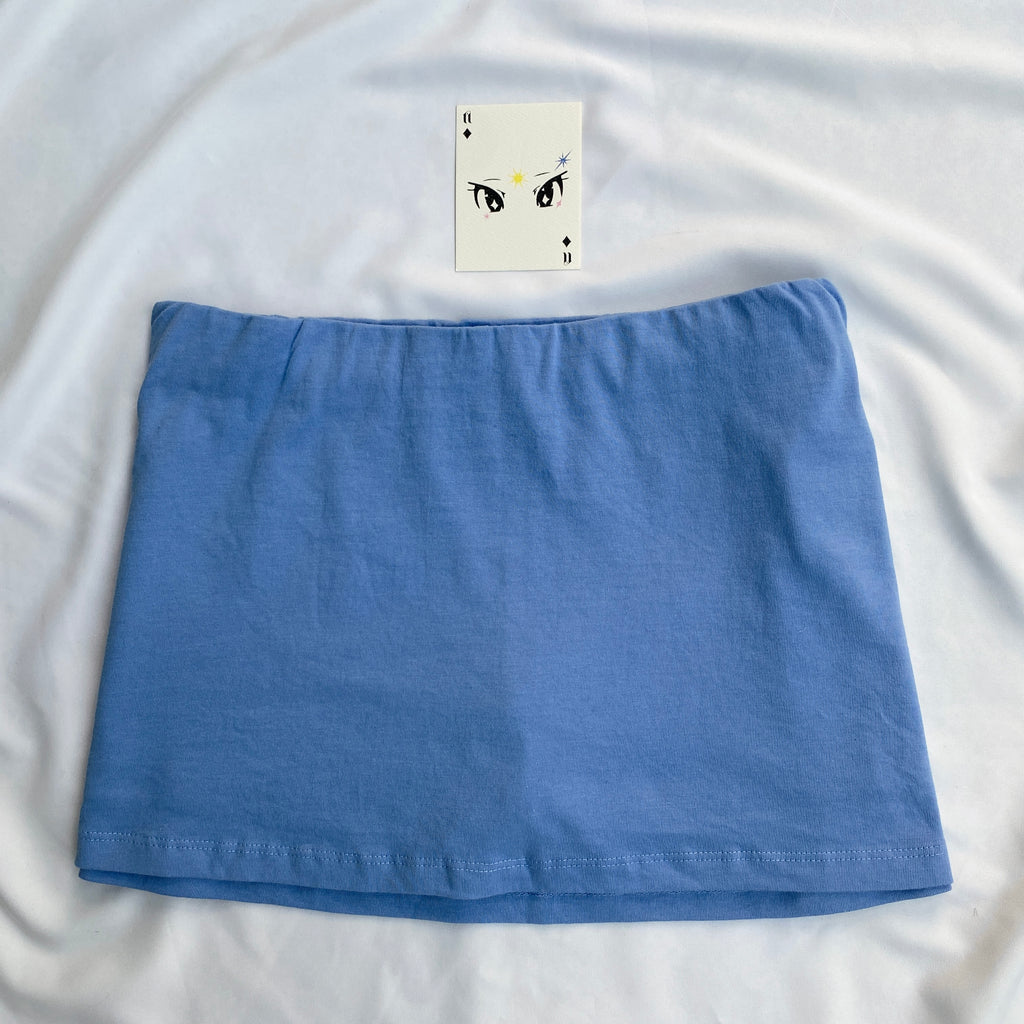 BLUE MINI SKIRT FROM FREE PEOPLE (Multiple sizes)