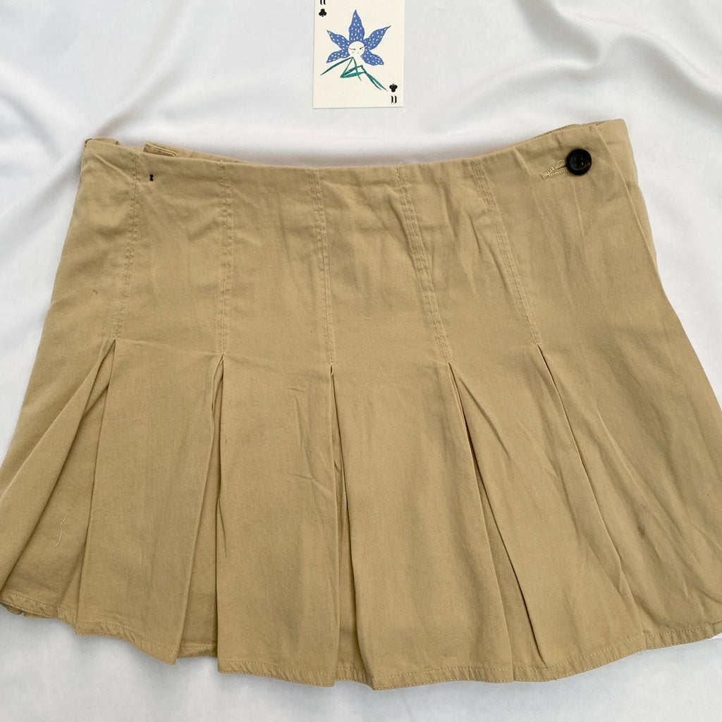 KHAKI PLEATED SKIRT FROM URBAN OUTFITTERS (Multiple sizes available)