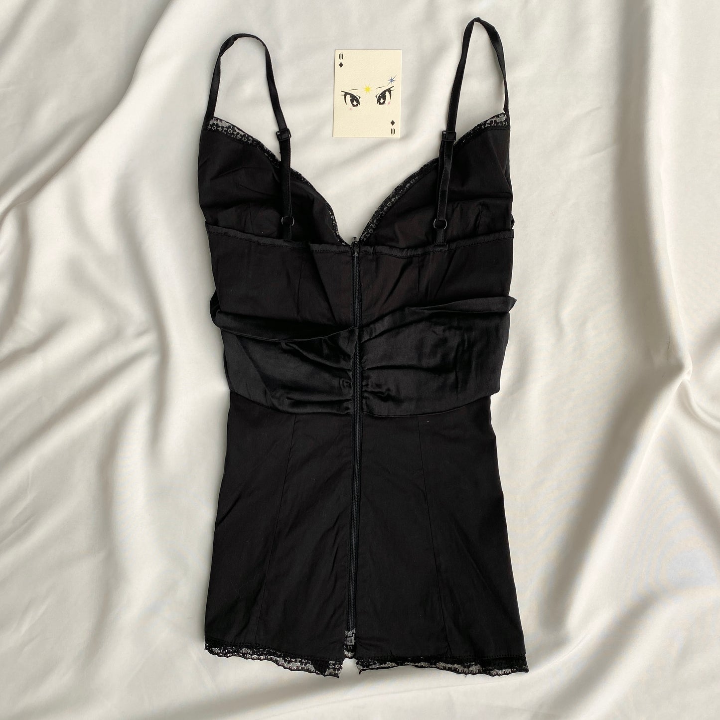 BLACK SHRUG TOP (Bust : 30-34, Upper Waist : 23-26)