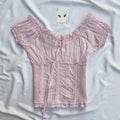 BABY PINK TOP (Bust : 30-34, Upper Waist : 24-28)