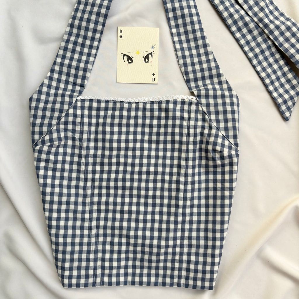 ARANYA in Blue Ghingham