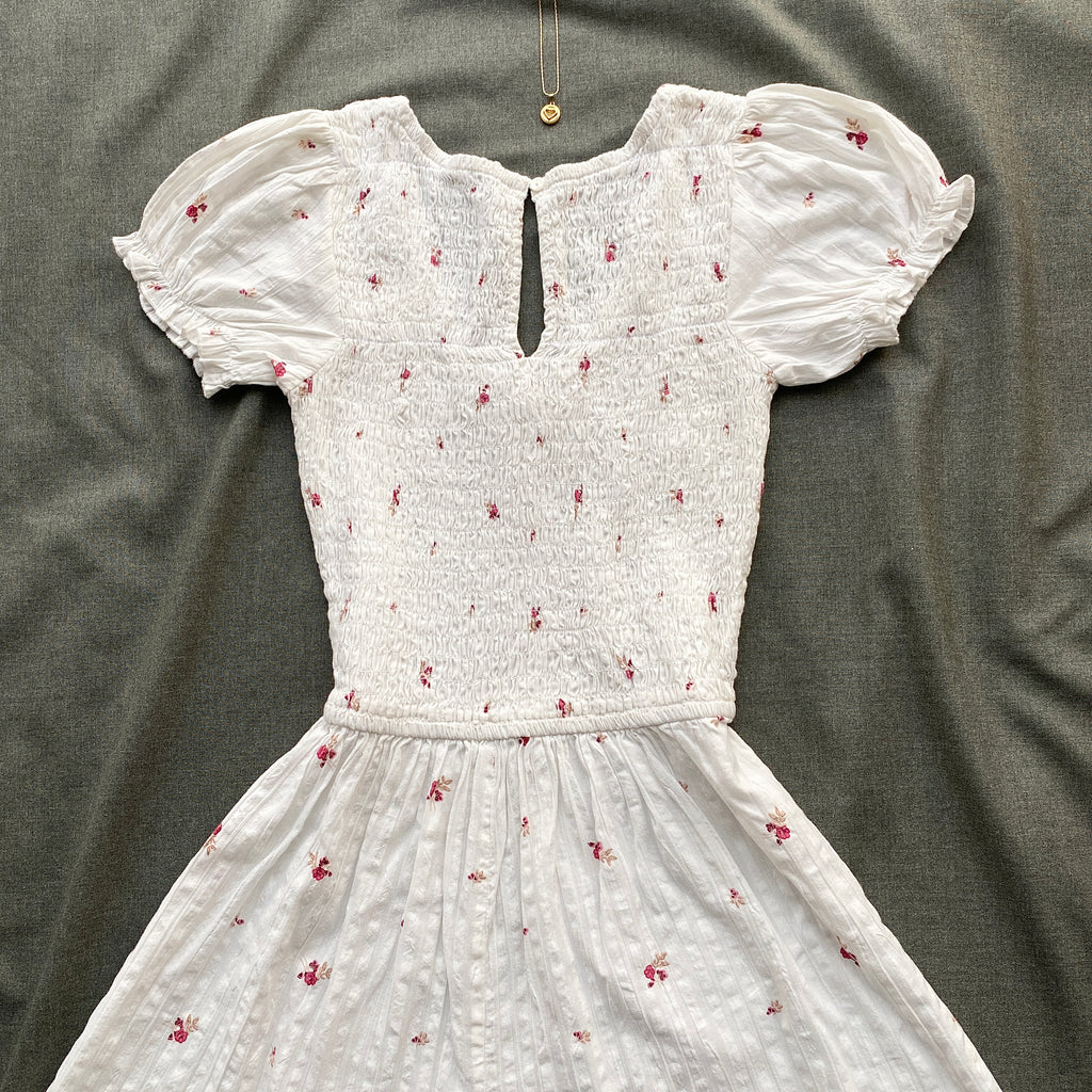 WHITE FLORAL ROMPER FROM COTTON ON (Sizes available)