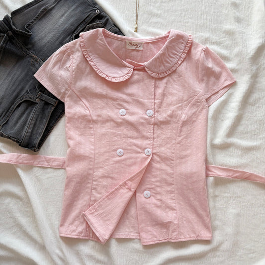 PINK PÉTALE TOP (Bust : 30-34, Upper Waist : 24-28)