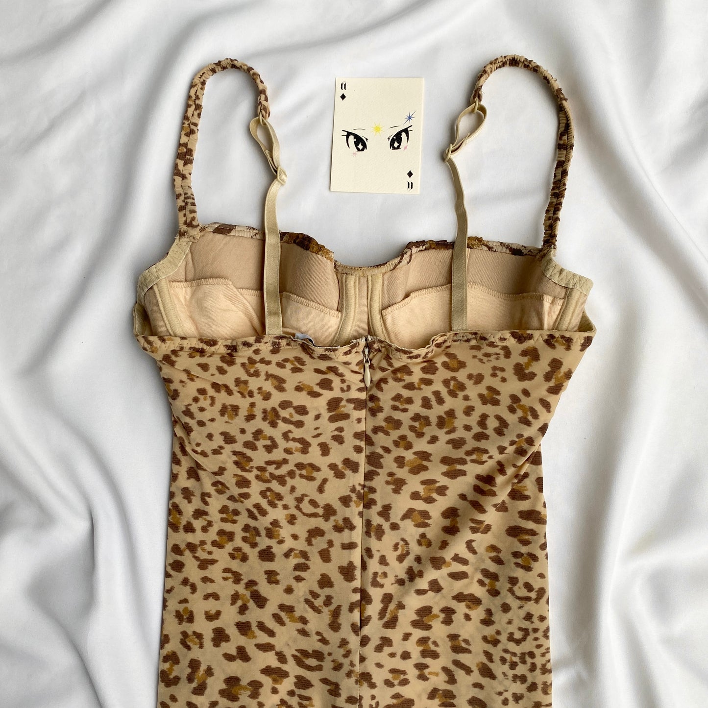 ANIMAL PRINT BUSTIER (Bust : 30-34, Upper Waist : 24-28)