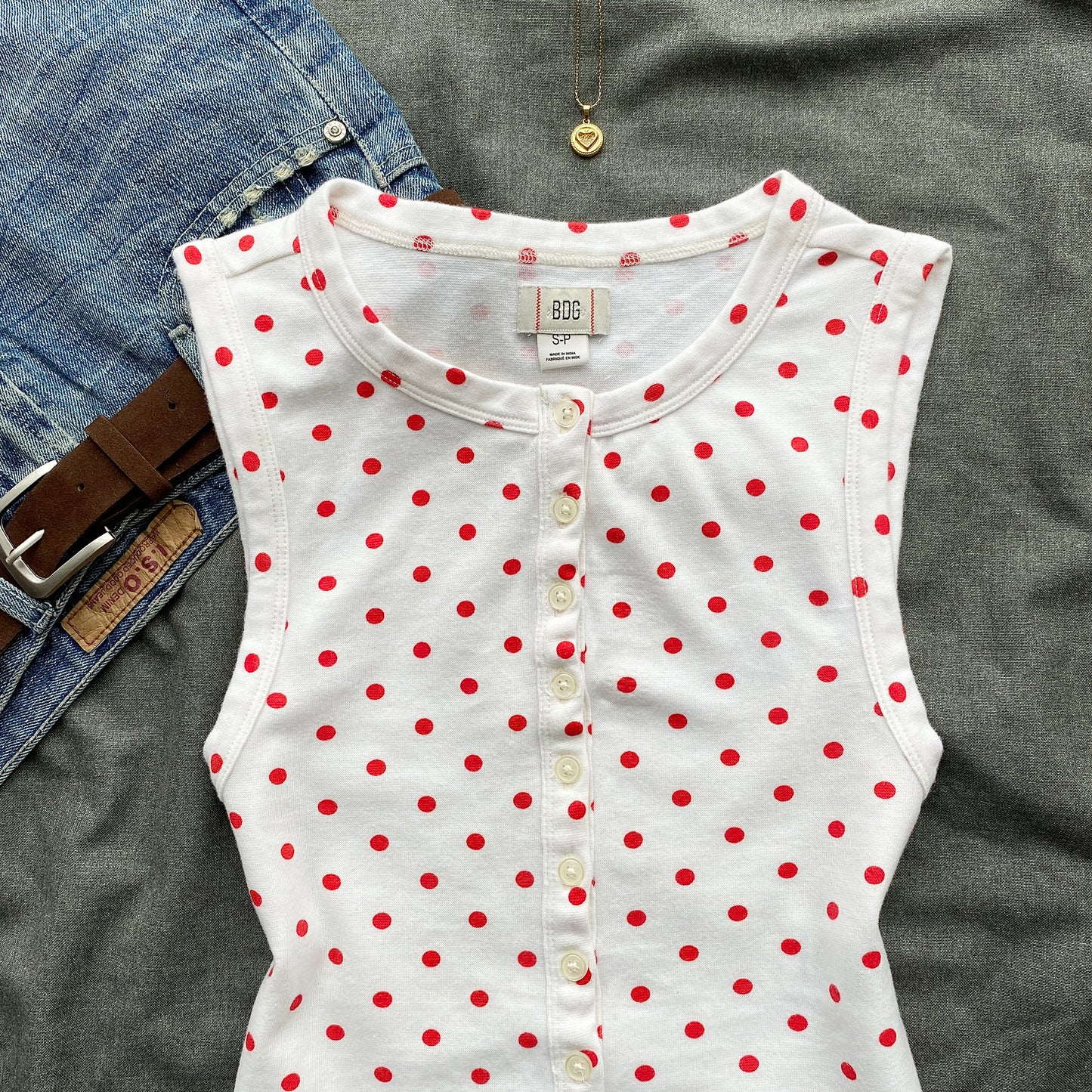 POLKA DOT TOP FROM URBAN OUTFITTERS (Two sizes)