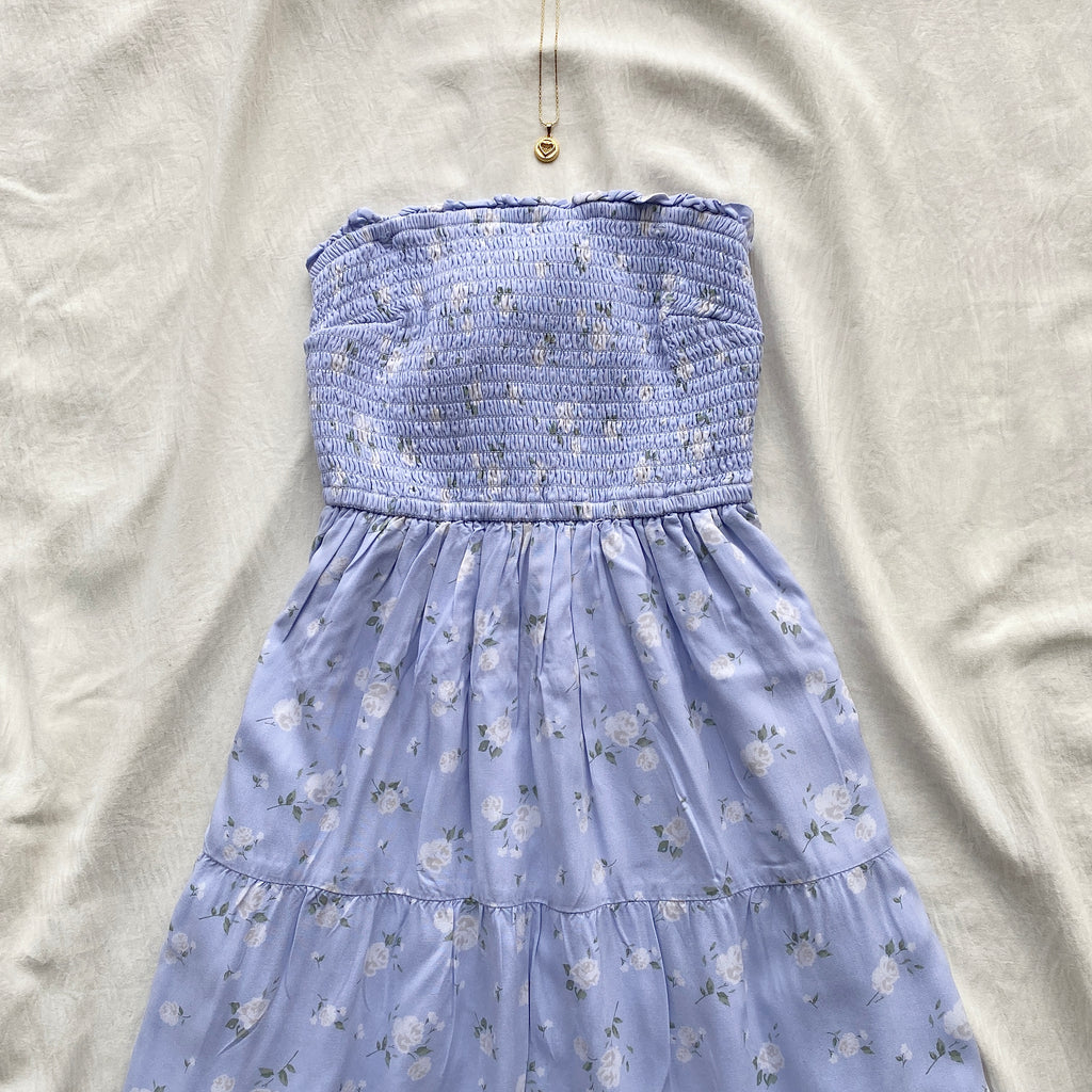 FLORAL TUBE DRESS FROM HOLLISTER (Bust : 28-32, Upper Waist : 22-26)