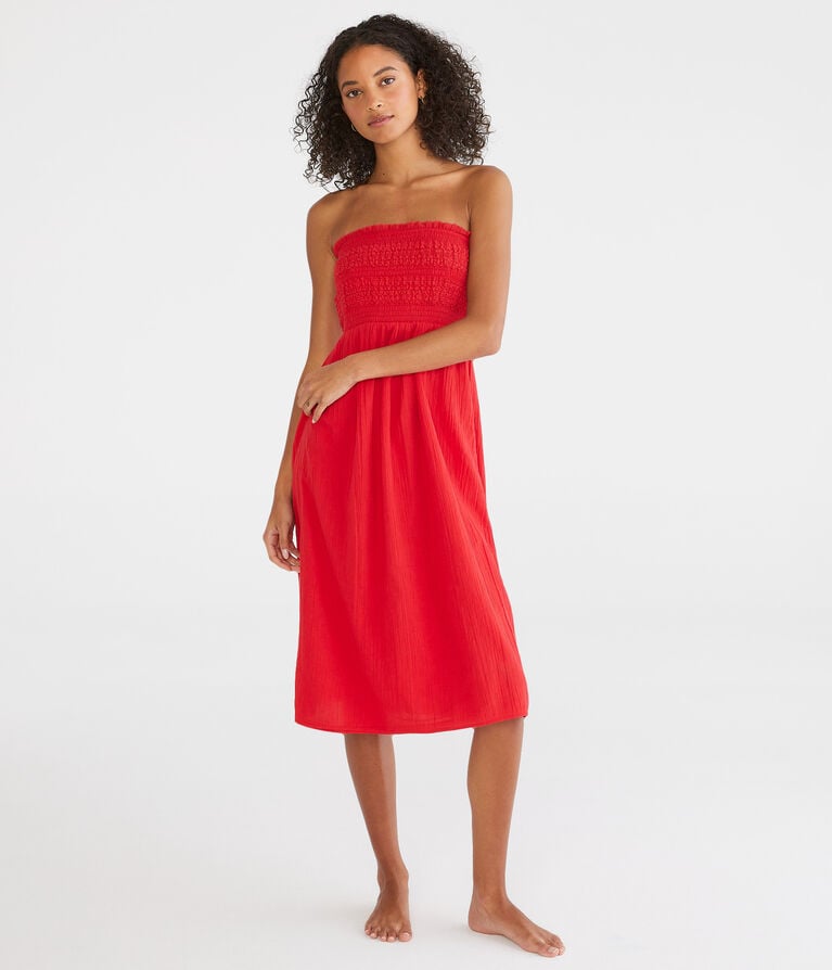 RED BANDEAU 2 IN 1 (DRESS AND SKIRT) FROM AEROPOSTALE (XS/S)