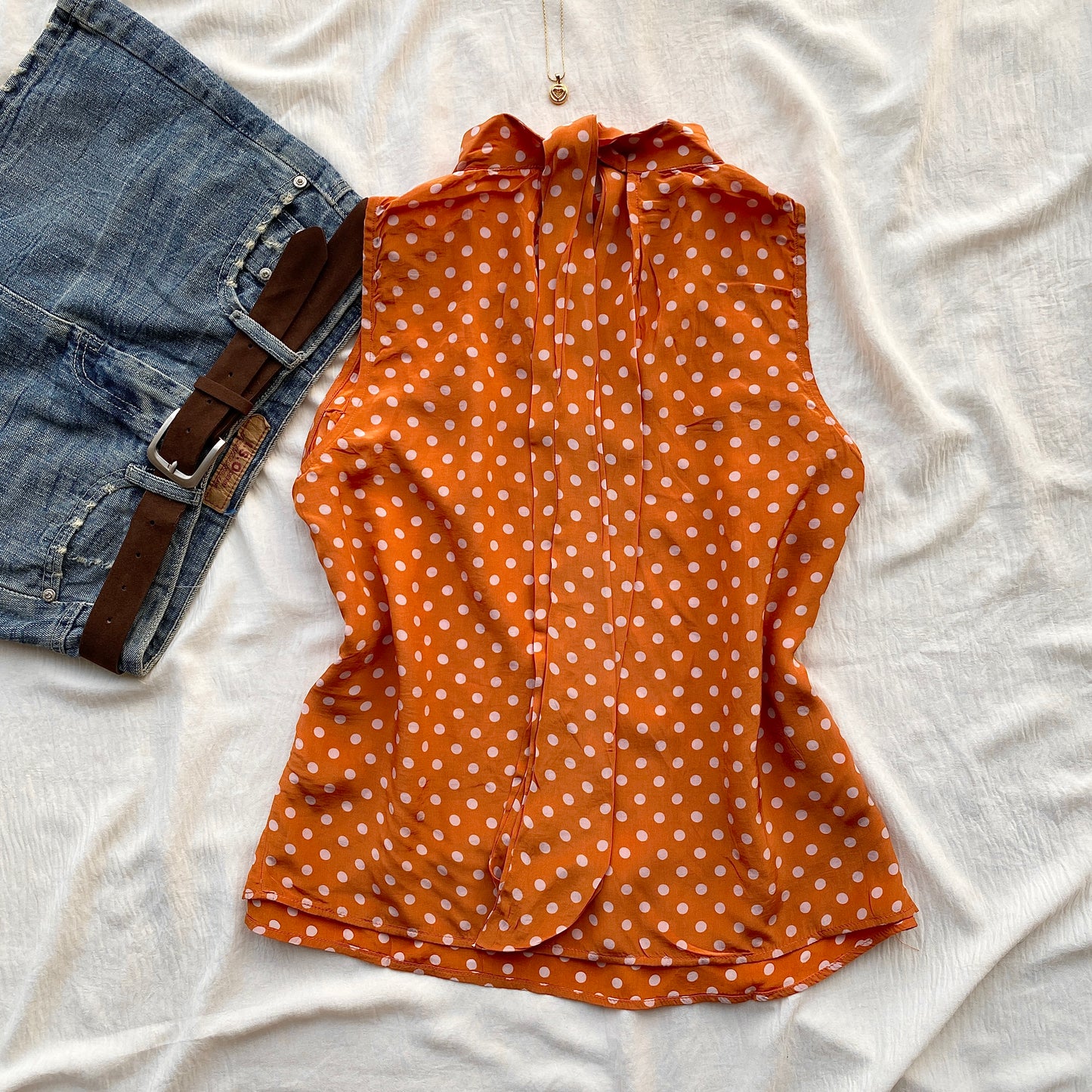 POLKA DOT TOP FROM MANGO (Sizes available)