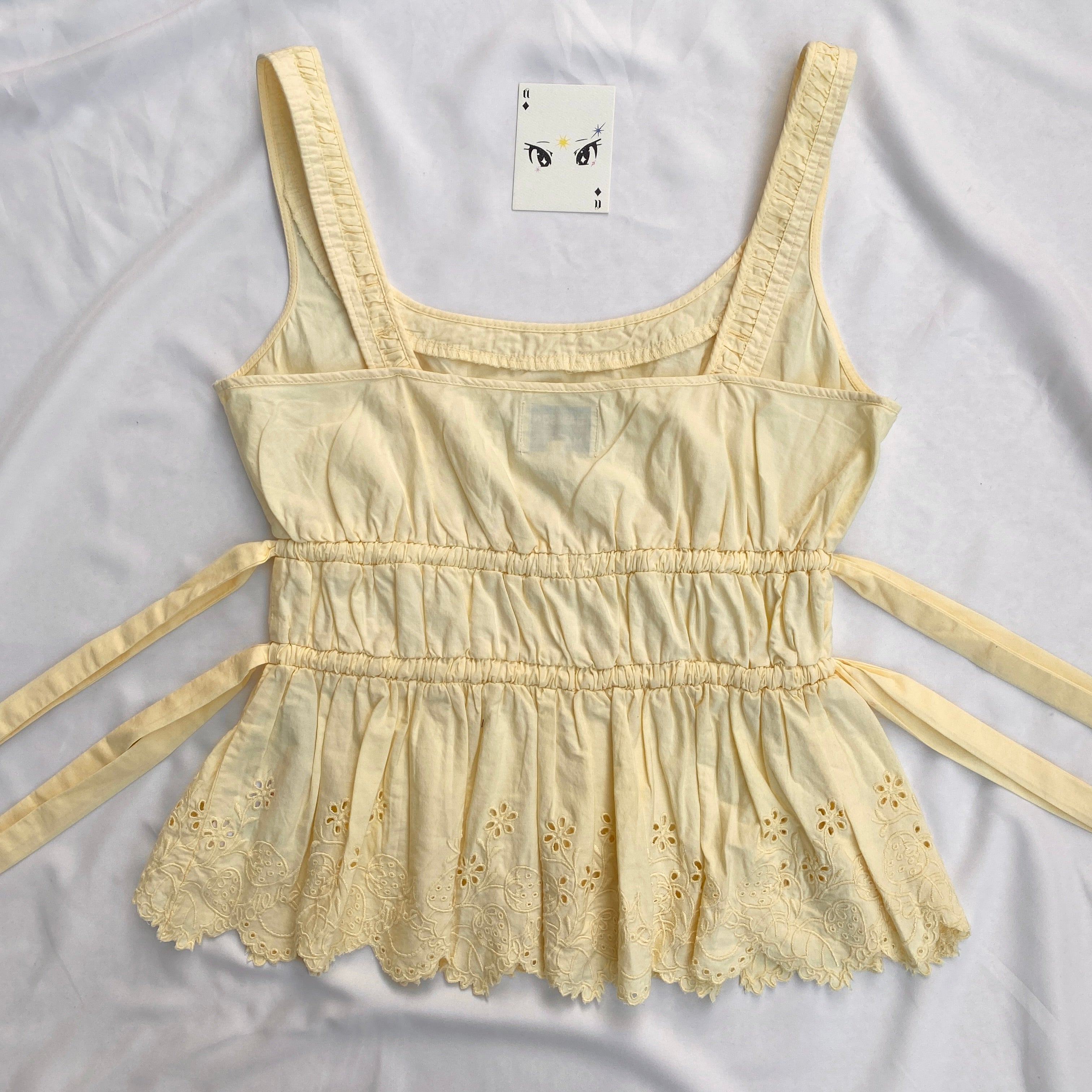 YELLOW TOP FROM DAMSON AND MADDER (Two sizes)