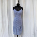 BLUE FLORAL DRESS FROM ABERCROMBIE AND FITCH (Bust : 30-32, Upper Waist : 26-28)