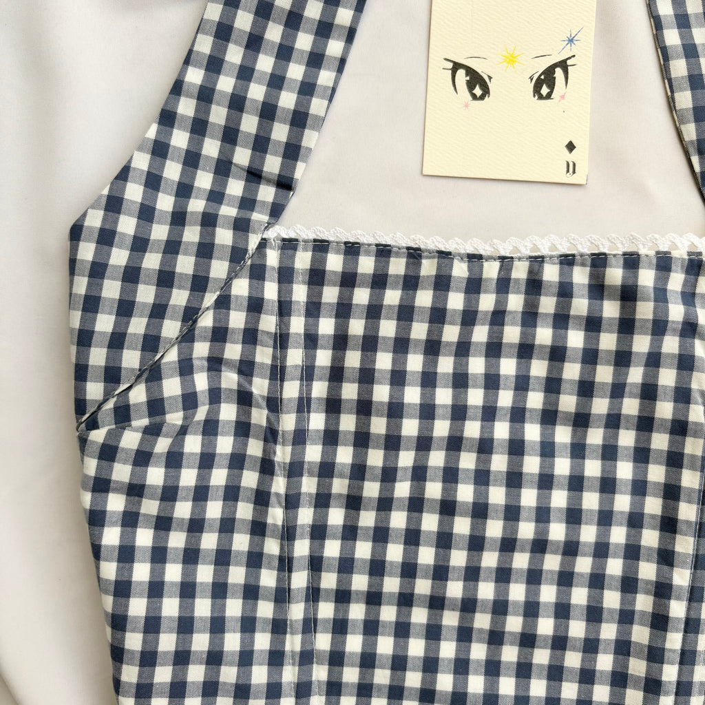 ARANYA in Blue Ghingham