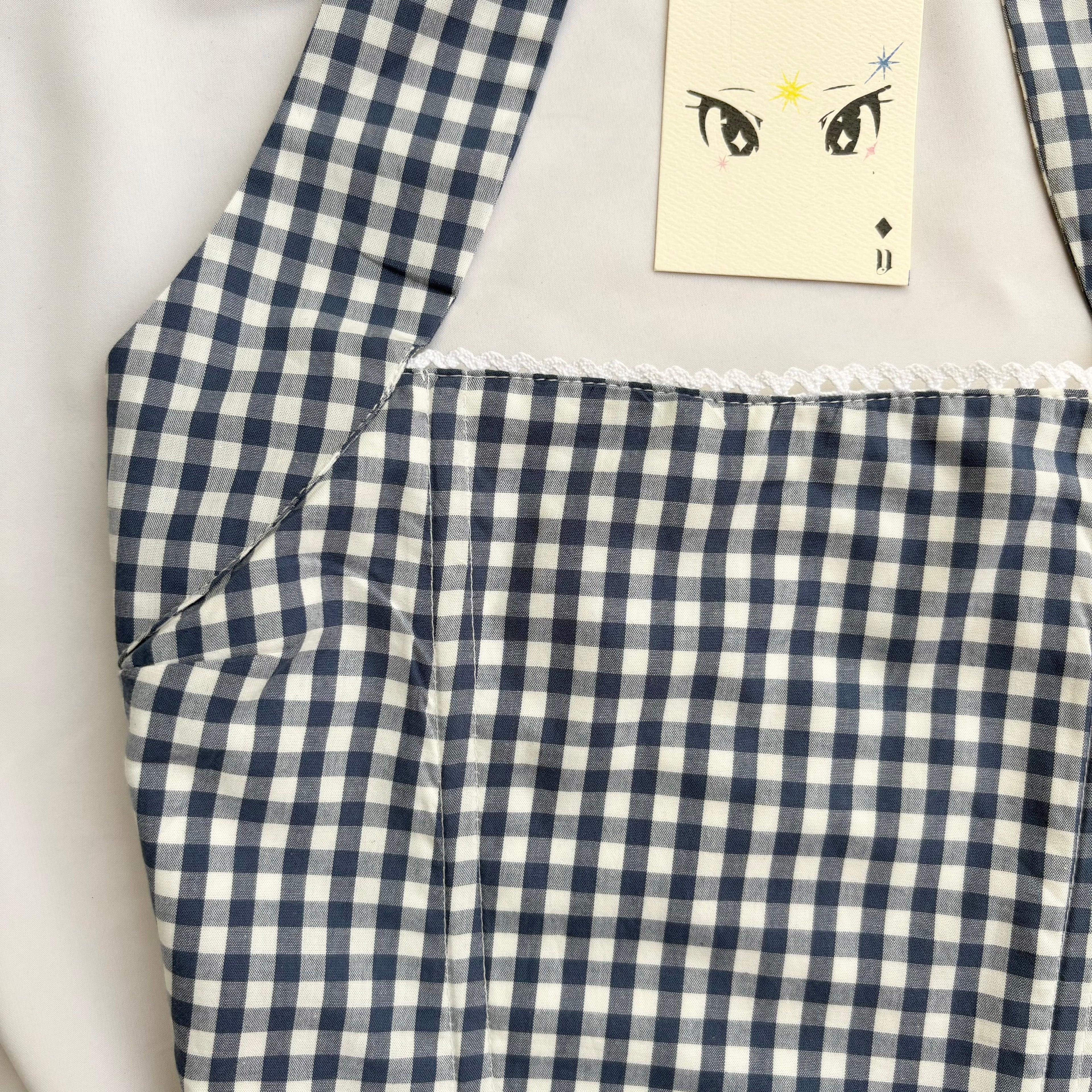 ARANYA in Blue Ghingham