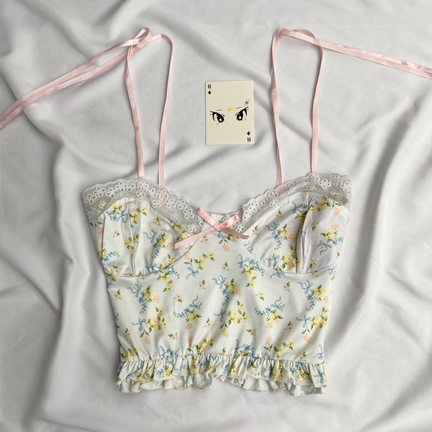 FLORAL TOP (Bust : 32-34, Upper Waist : 26-32)