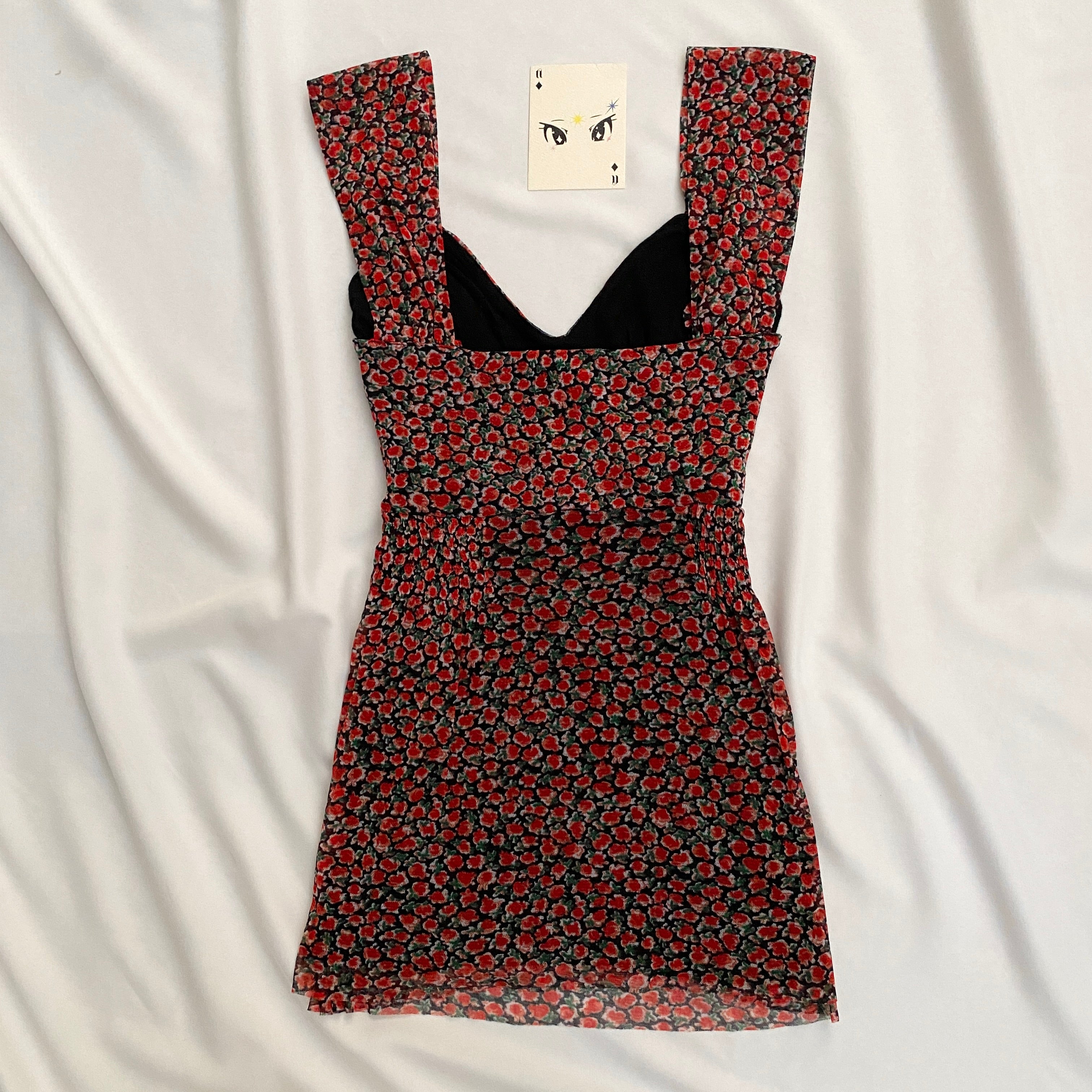 FLORAL TOP FROM KOOKAI (Bust : 28-32, Upper Waist : 22-26)