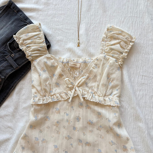 MILLIE TOP (Bust : 30-34, Upper Waist : 24-28)