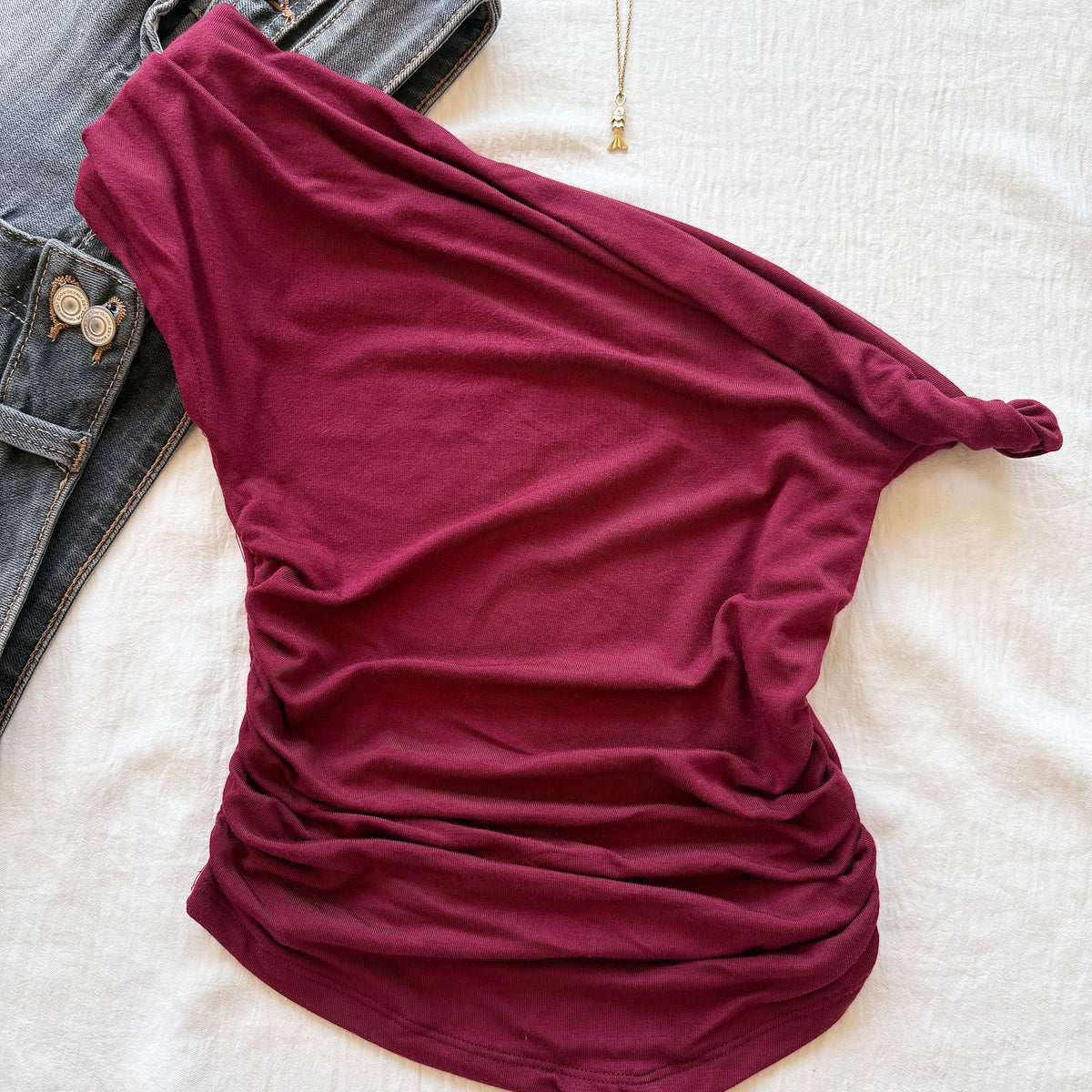 CHERRY TOP (Bust : 28-34, Upper Waist : 22-28)