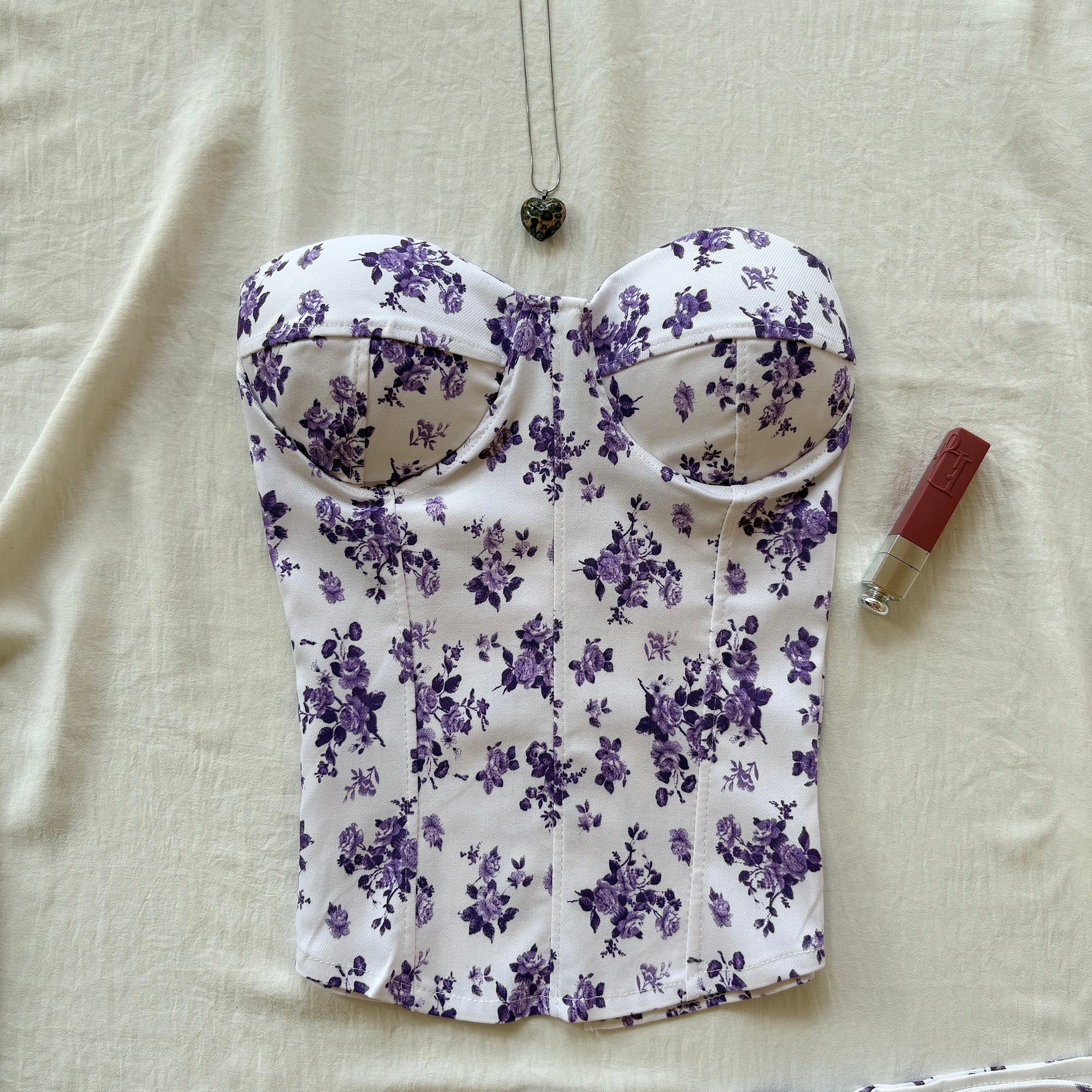 FLORAL SET (Bust : 28-32, Upper Waist : 22-26)