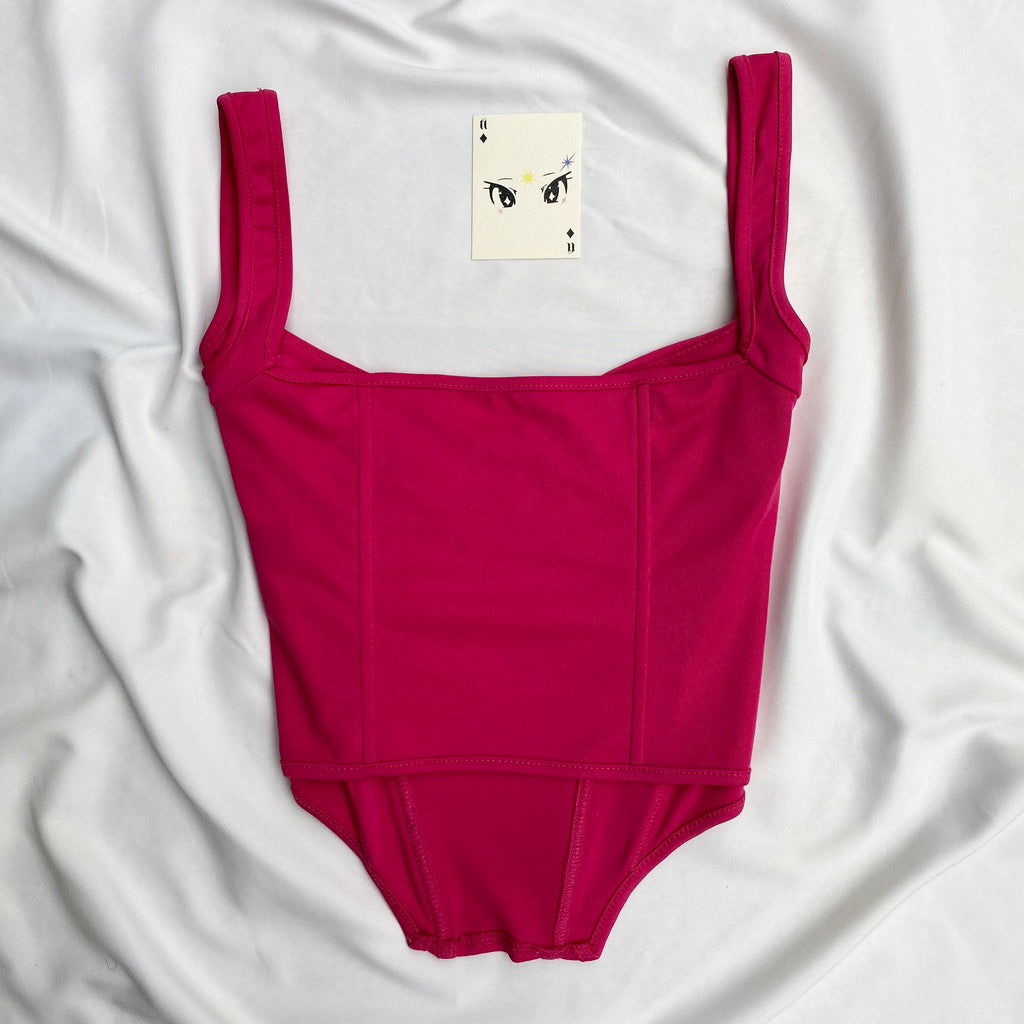PINK CORSET FROM CIDER (Bust : 30-34, Upper Waist : 25-29)