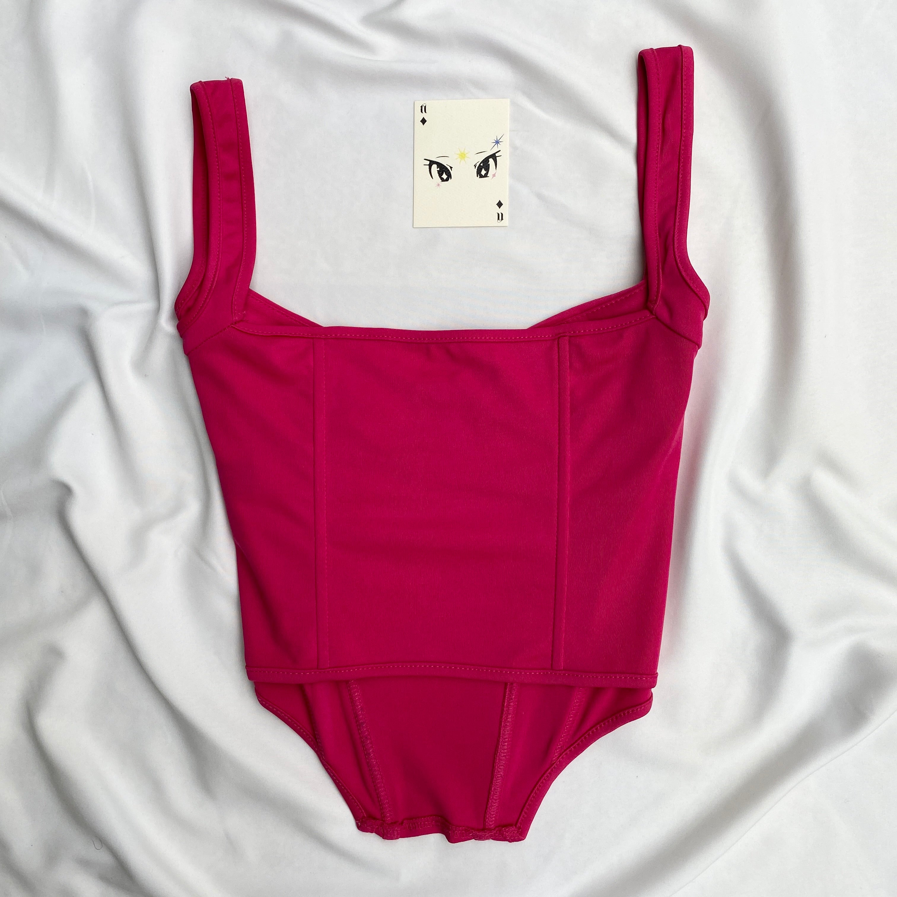 PINK CORSET FROM CIDER (Bust : 30-34, Upper Waist : 25-29)
