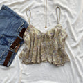 METALLIC THREAD TOP FROM ZARA (Sizes available)