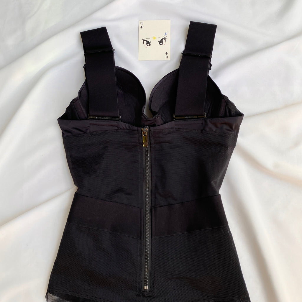 BLACK BODYSUIT FROM HONEY BIRDETTE (Bust : 32C/34B/36A, Upper Waist : 26-29)